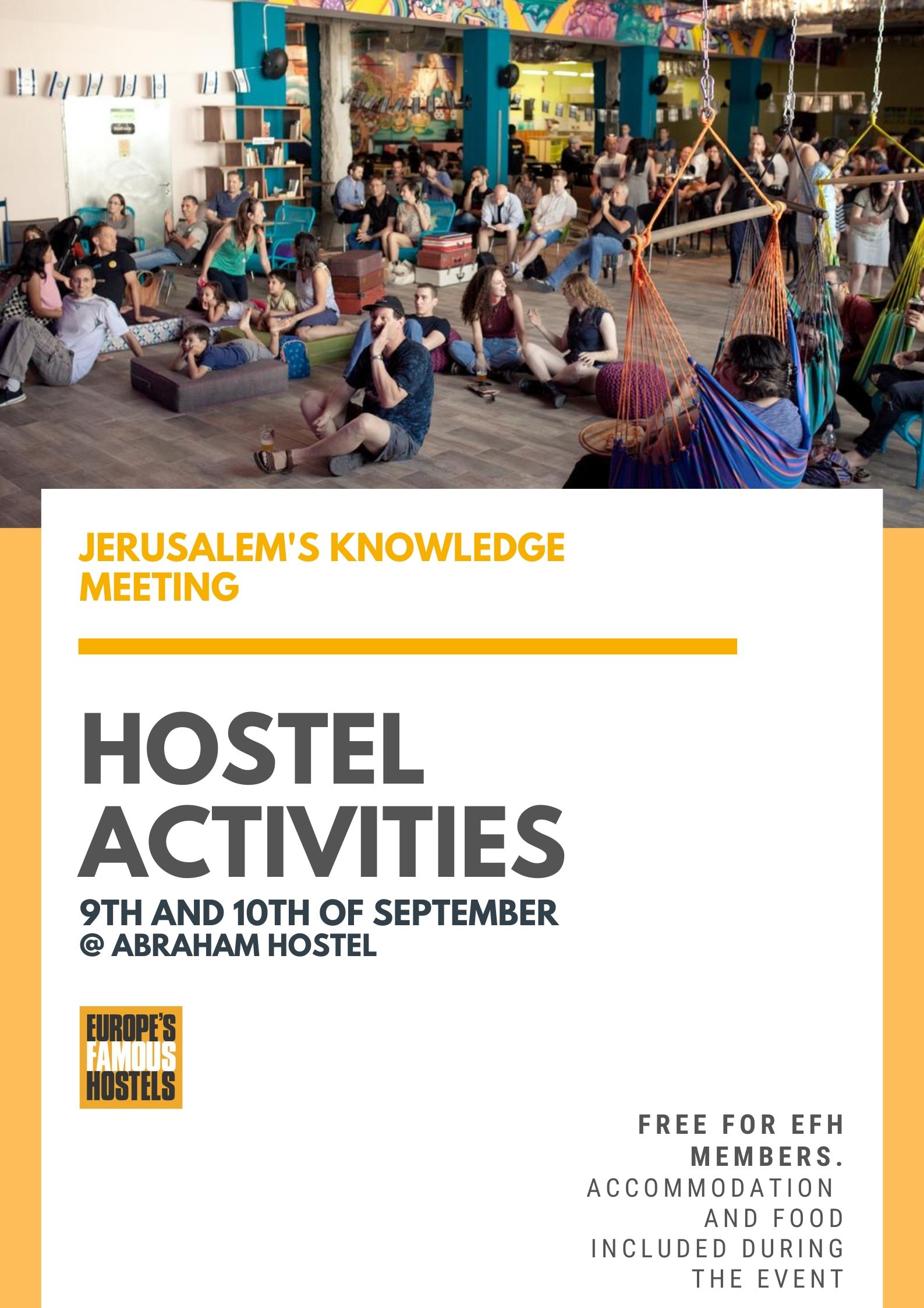 Hostel activities meeting